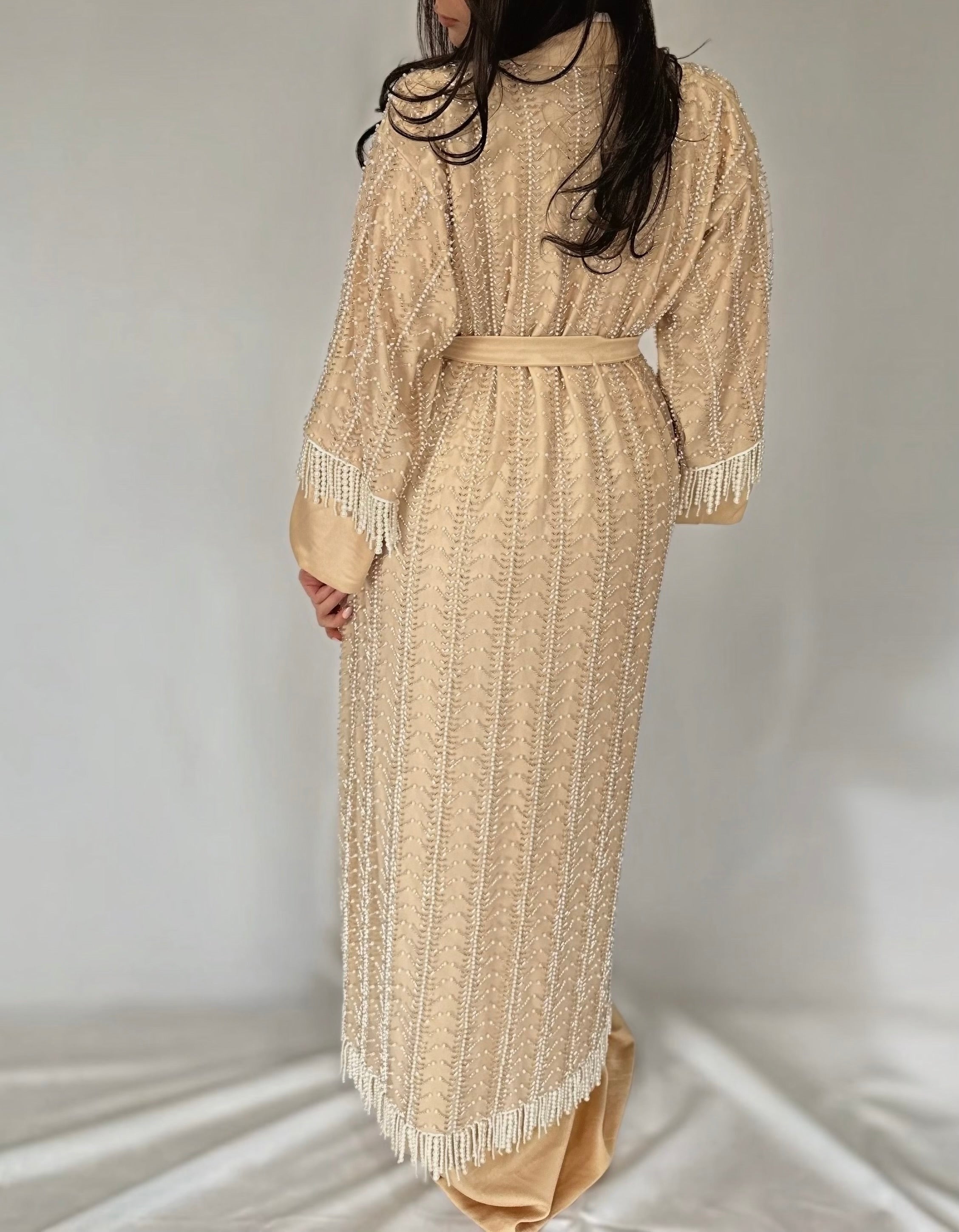 Safia Pearl Abaya for Elegant Modest Fashion Wear Dress